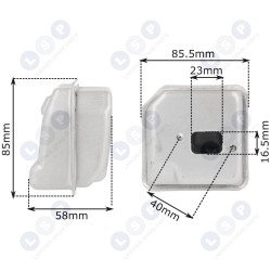 Stihl MS170 180 izplūdes trokšņa slāpētājs (5903794730717)