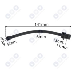 Eļļas šļūtene motorzāģim 4500 5200 (5903794730854)