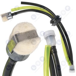 Degvielas padeves vads krūmgriezim ar vienvirziena vārstu un filtra šļūteni (5903794730922)