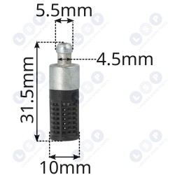 Šļūtene ar filtru MS180 ()