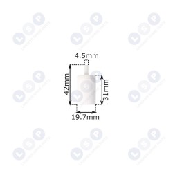 Degvielas filtra partneris, nac Makita Husqvarna 40, 340, 445, 235R (5903794730557)