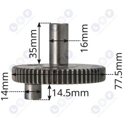 Ekscentriskais zobrats Bosch GSH 11 E, GSH 10 C (5903794702011)