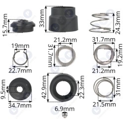 Makita HR 2470 roktura remonta komplekts (5903794702905)