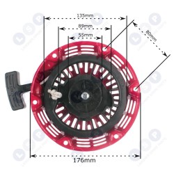 STARTERA DŽEMPERIS HONDA GX200 GX160 168F (5903794702936)