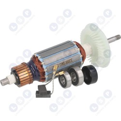 Rotors BOSCH GWS 850 CE slīpmašīnai GWS 850 C sukām un gultņiem ()