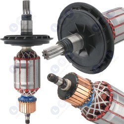 Ротор BOSCH GBH 7DE, 7-45DE, 7-46DE, 1614010213 (5903794703926)