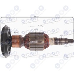 Ротор для перфоратора Bosch GBH 10 DC (5903794703933)