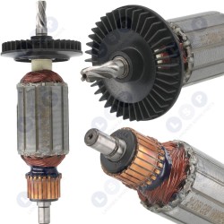 Ротор для дрели GSB 1600. GSB 1600 RE, 2609120235 (5903794704107)