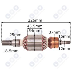Ротор для молота ГШ 27 ВК,1614011139 (5903794704237)