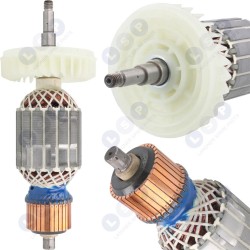 Ротор шлифовальной машины MAKITA GA9020 GA9020R GA9020S (5903794704312)