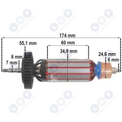 Роторная шлифовальная машина METABO W10-150 WQ10-125 QUICK WE14 (5903794704633)