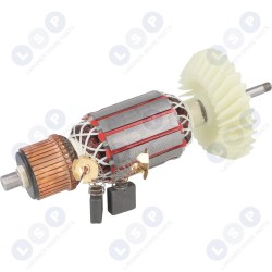 Dzirnaviņas rotors GA9050 GA9050R + birstes ()