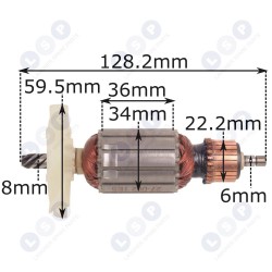 Rotors Hilti TE 5 āmururbim, 201536 (5903794705005)