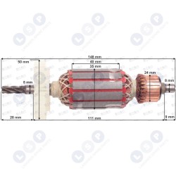 DeWALT DW501 DW505 DW241 rotors 387614-01 (5903794705227)