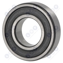 Lodīšu gultnis 6003 2RS Klīrenss C3 Viena rinda 17x35x10 (5903794732391)