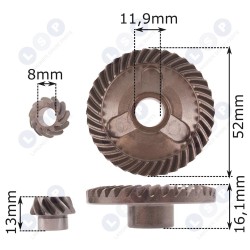 Коробка передач для MAKITA 9565 CV CVR (5903794705876)