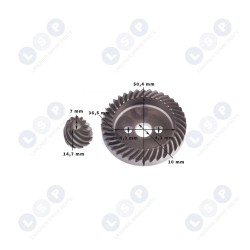 Редукторный привод Metabo W 14 (5903794705883)