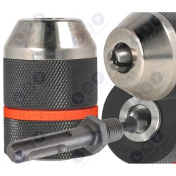 Urbšanas patrona 13 MM 1/2 pašbloķējošs SDS PLUS ADAPTERS ()