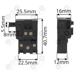 Slēdzis MAKITA HR5001C UC3520A HR4500 651922-3 (5903794706842)