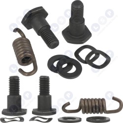 Krūmgrieža sajūga atsperes skrūvju komplekts ()