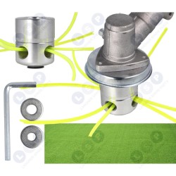 Alumīnija krūmgrieža galva zirnekļa tipa krūmgriezim (5903794712294)