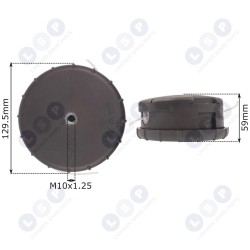 Pusautomātiska galva M10x1.25 benzīna trimmerim (5903794712393)