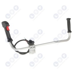 Benzīna krūmgrieža rokturis, rokturis, droseles trose, rokturis, 26 mm stiprinājums ()