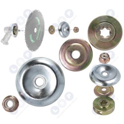 Uzgriežņu paplāksnes diska stiprinājums benzīna krūmgriežu paplāksņu komplektam (5903794719187)