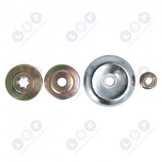 Uzgriežņu paplāksnes diska stiprinājums benzīna krūmgriežu paplāksņu komplektam (5903794719187)