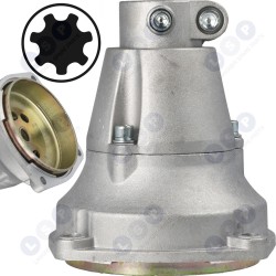 26 mm savienotājs, 7 griezēji, 1 gultņa sajūga grozs, krūmgrieža trumuļa uzgalis (5903794719668)