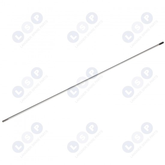 Piedziņas vārpsta benzīna krūmgriežiem, vārpsta ar 4 griezējiem, KVADRĀTS 7 mm, 65,7 CM (5903794734500)