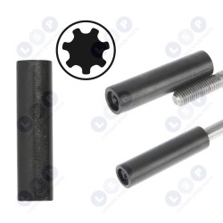 Vārpstas stiprinājuma savienotājs M7 benzīna krūmgrieža piedziņas vārpstai (5903794734579)