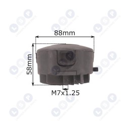 Pusautomātiskā galva M7x1.25 ar labo vītni elektriskajam trimmerim (5903794712560)