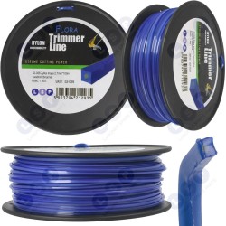 Kvadrātveida aukla izkaptīm 2,7 mm 100 m uz spoles (5903794712935)