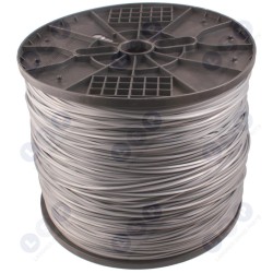 Kvadrātveida aukla izkaptīm 20LB 2.0mm x 2267m uz spoles (5903794712959)