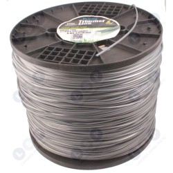 Kvadrātveida aukla izkaptīm 20LB 2.0mm x 2267m uz spoles (5903794712959)