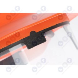 Aizsargmaskas vizieris krūmgriežiem, motorzāģiem, PVC sieta rīsu bļoda (5903794733442)