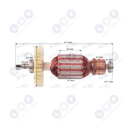 Ротор YT 4775, Ferm и другие (5903794713185)