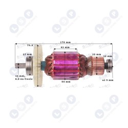 Ротор YT 4646, KS-2000 (5903794713260)