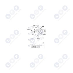 Elektrisko zāģu piedziņas zobrats (5903794713475)