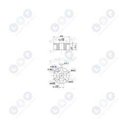 Elektrisko zāģu piedziņas zobrats (5903794713482)