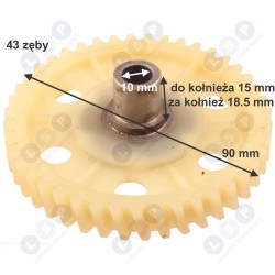Zobrats, ķīniešu elektriskajiem zāģiem 43 zobi (5903794713581)