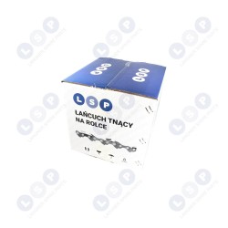 Ķēde 3/8' LP 1,3 mm puskalts PIKUŚ 1640 posmu spoles veltnis (5903794731288)