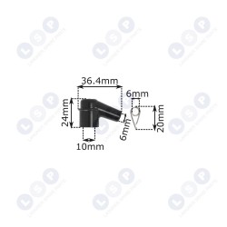 Aizdedzes sveces uzgalis Husqvarna Partner caurule (5903794730472)