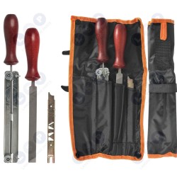 Ķēdes asināšanas komplekts 4,0 mm ķēdes asināšanas vīle asināmajam (5903794732780)