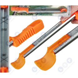 Ķēdes asināšanas vīle apaļa 3/8 5,5 mm asināšanas instruments (5903794732858)