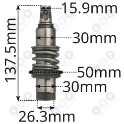Pastiprināta fiksācijas uzmava Bosch GBH 2-28 DFV, 16170006BV / A9 (5903794714793)