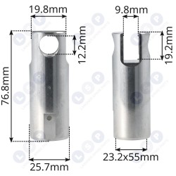 Virzulis Bosch GBH 2-20 SE, S, REA, UBH, 1618700052 (5903794715318)