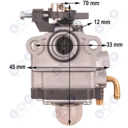 Карбюратор для кустореза HONDA GX25 GX35 (5903794715479)