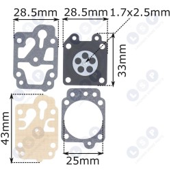 Прокладка диафрагмы карбюратора для кустореза (5903794719828)